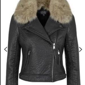 Topshop Leather Jacket